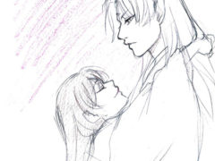 アナログらくがき・抱擁