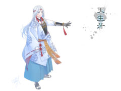 擬人化・天生牙